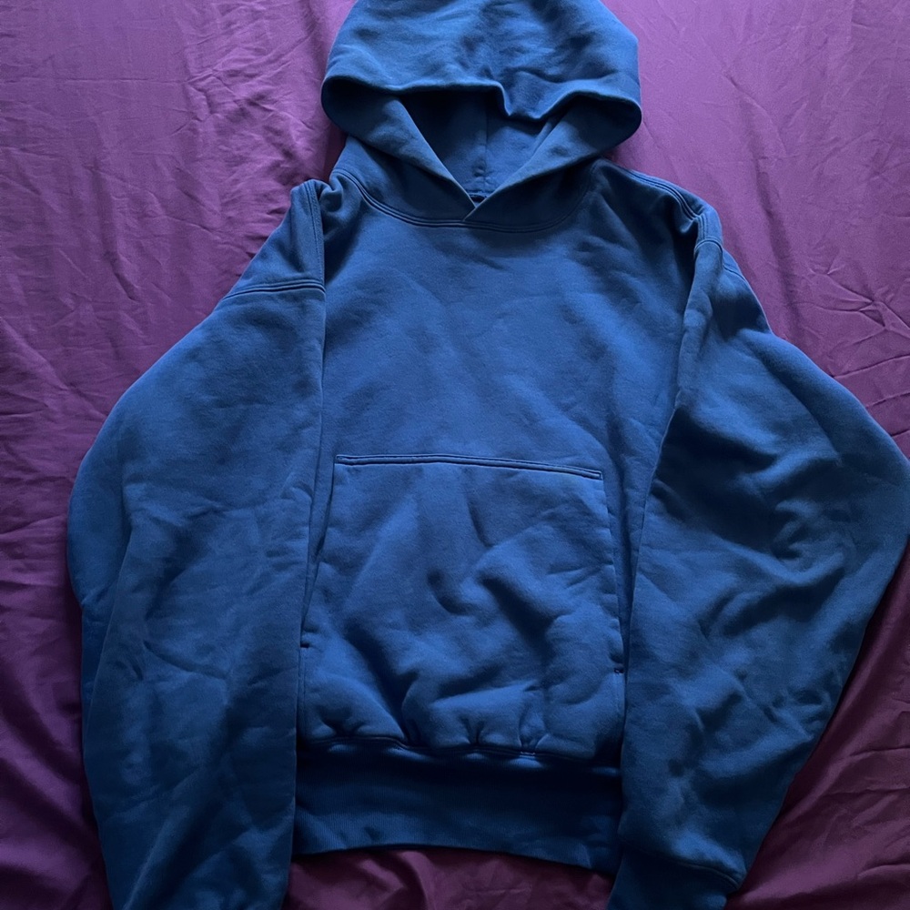 Yeezy Blue Hoodie